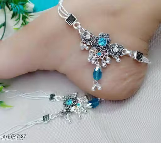 Princess Beautiful Alloy Anklets