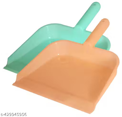 10" Plastic Dustpan, Pack of 2